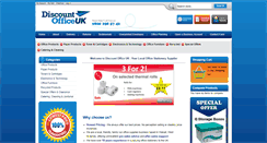 Desktop Screenshot of discountofficeuk.co.uk